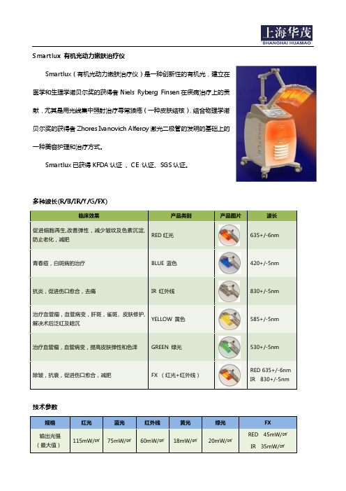 Smartlux有机光动力嫩肤治疗仪