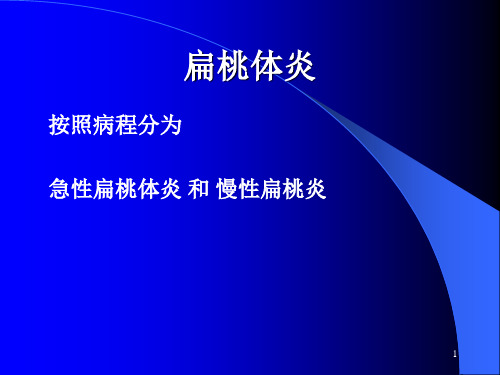 扁桃体炎、咽部脓肿