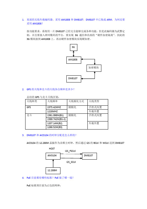 答辩问题总结