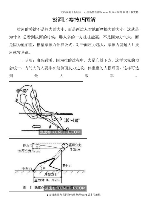 拔河比赛技巧图解