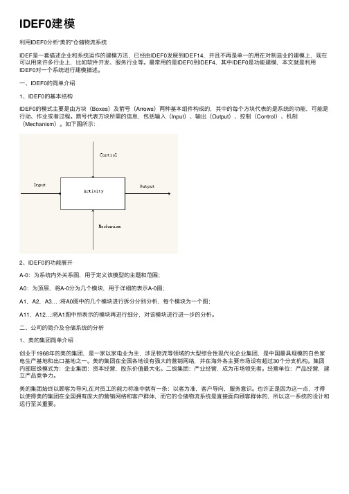 IDEF0建模