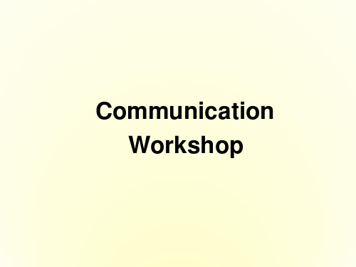 英语北师大版必修6 Unit17 Langhter--Communication Workshop Laughter(ppt)