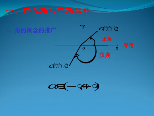 高一数学(必修4)学业水平复习