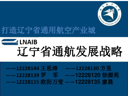 辽宁省通用航空产业PPT