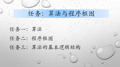 人教版高中数学必修三1.1  算法与程序框图  课件 (共16张PPT)