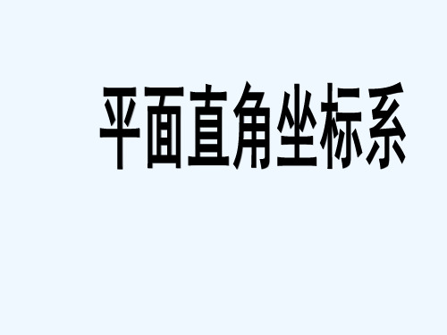 人教版平面直角坐标系(25)