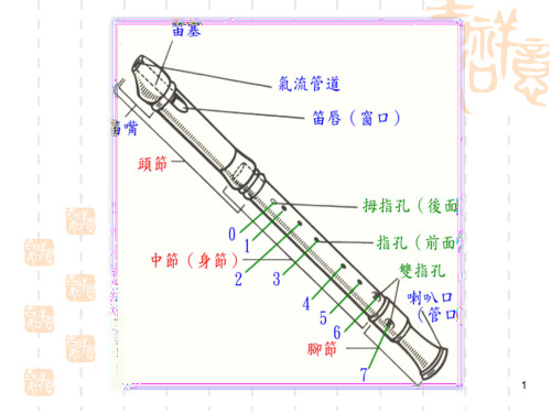 2018精选版竖笛入门及基础教学