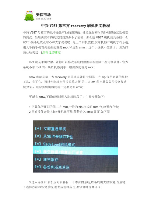 中兴V987第三方recovery刷机图文教程