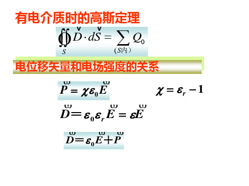 电容器 电场能量