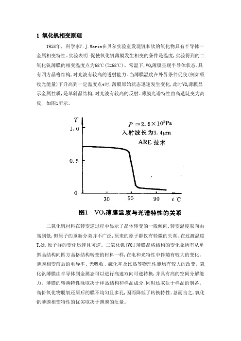 氧化钒 相变原理