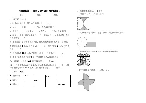 圆的认识与圆的周长 (2)