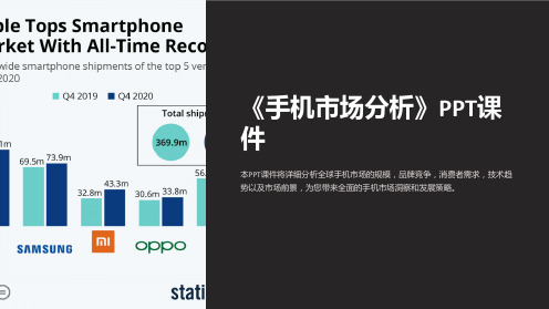 《手机市场分析》课件