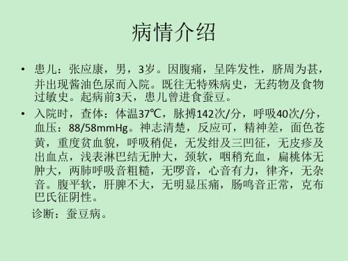 蚕豆病的护理查房_基础医学_医药卫生.ppt