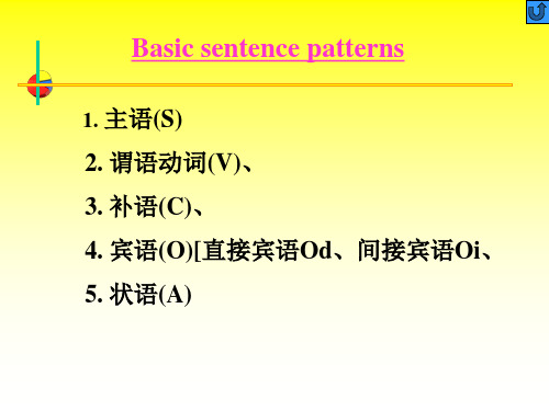 Sentence structure