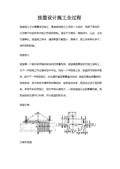 挂篮设计施工全过程